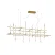 Lampa designerska wisząca Provenza MD18001067-55A GD - Italux